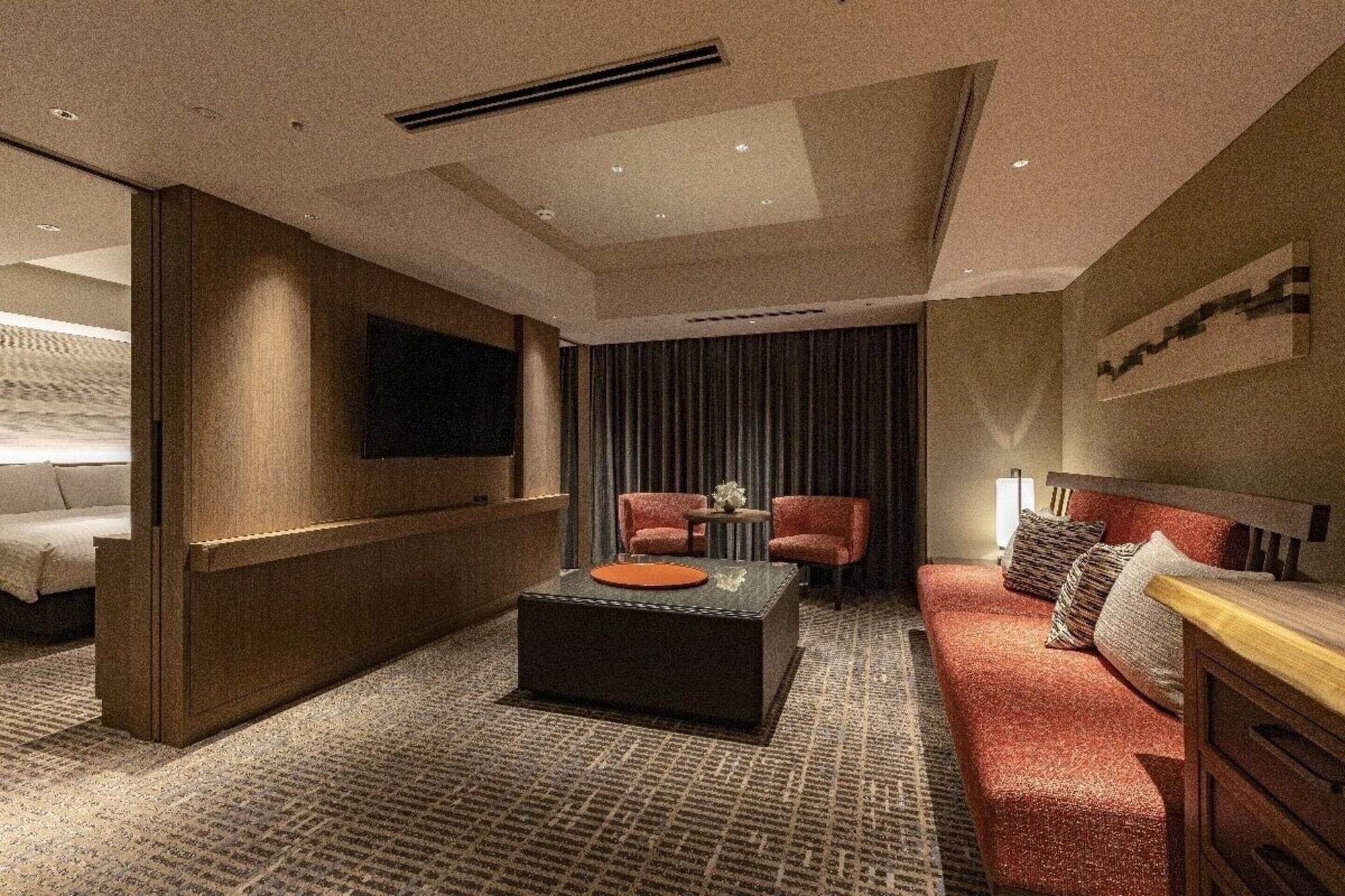 Hotel Nikko Fukuoka Fukuoka  Eksteriør bilde A suite at the hotel