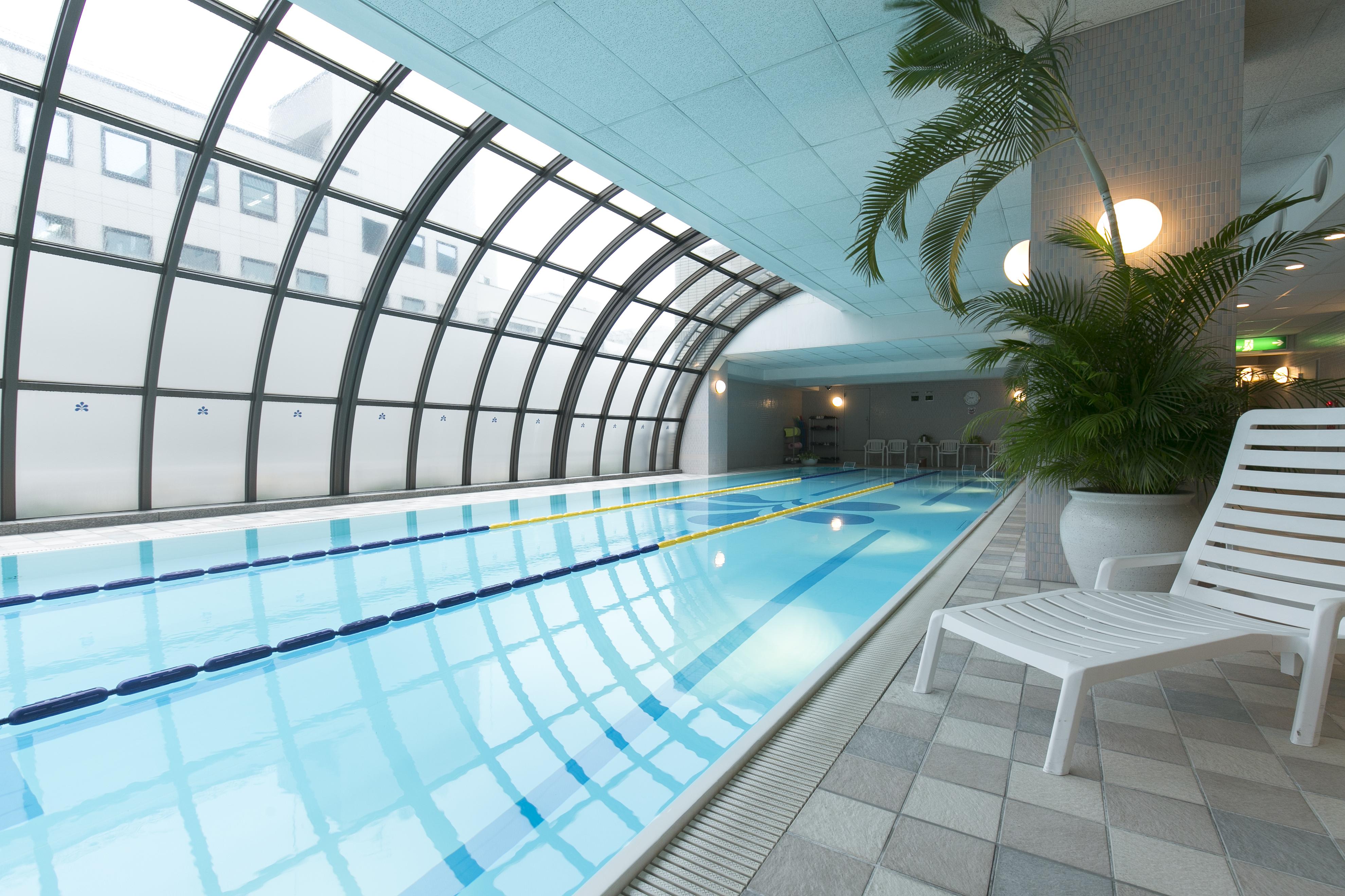 Hotel Nikko Fukuoka Fukuoka  Eksteriør bilde The pool at the hotel